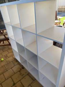 Bunnings 16 cube bookshelf
