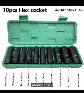 10Pcs Hex Socket - Brand New