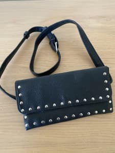 Cute Black Bag with Studs