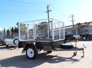 6x4 Domestic Heavy Duty Trailer 3 ft (900mm) Galvanised Cage Sale