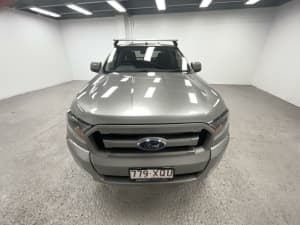 2015 Ford Ranger PX XLS Double Cab Silver 6 Speed Sports Automatic Utility