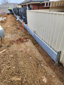 Retaining walls and fencing