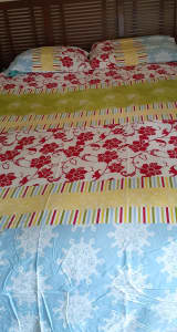 King size quilt cover set