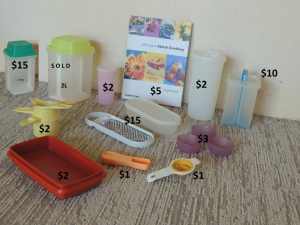 Match up/recycle/replace Tupperware from only 50c