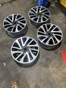 4 x 18 inch wheels