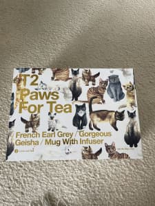 Brand new T2 cat tea gift pack