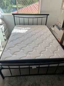 Double bed and Bed Stand
