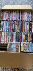 DVDs blue rays 