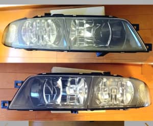 Nissan skyline R33 s2 headlights pair used in excellent condition disc