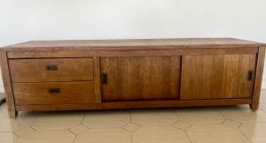 Timber television cabinet for sale