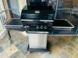 BBQ Galore 3 Burner Turbo Model with Cover & Accessories 