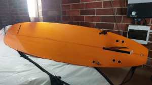 surfboard - Eleven - with 3 fins & Balin carry case