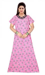The Printed Indian Nighty For Women is made of 100%
