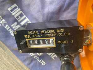 Senshin Japanese Made Surveyors Digital Measuring Wheel in EXC