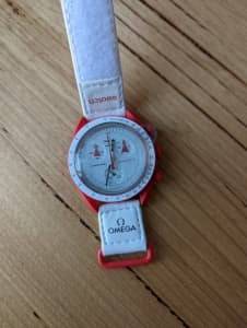 Swatch x Omega Bioceramic MoonSwatch Mission To The Mars SO33R100