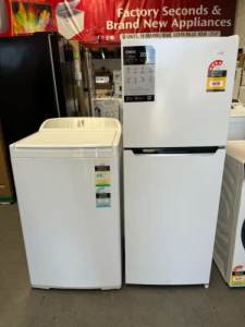 Chiq 202 Litres Fridge Freezer And Fisher and Paykel 8.5 Kgs Washing M