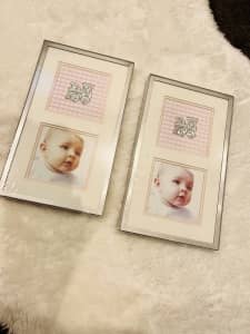 Baby photo frames - New in packaging