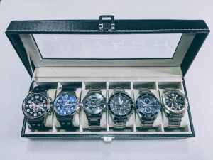6x Mens Watches (TW Steel, Armani, Casio, Citizen)
