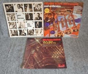 Trumpet Vintage x 3 Vinyl LPs $5 each