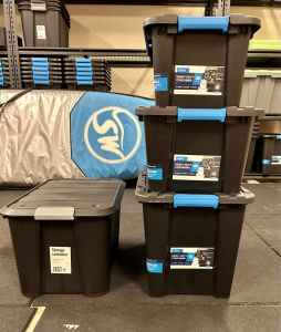 Heavy Duty Storage Containers - Various sizes