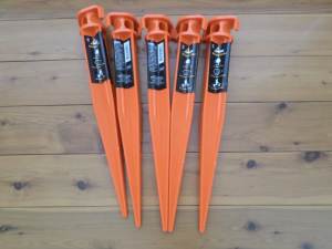Huge 41cm Ground Stakes. BRAND NEW x 5