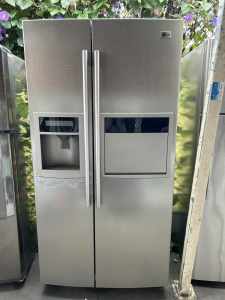 Large 721 Stainess steel LG side by side fridge