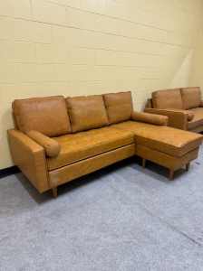 PRICE DOWN!!! SAMPLE COOGEE L-SHAPE SOFA!! NO DAMAGE!! ONLY CHANGE BOX