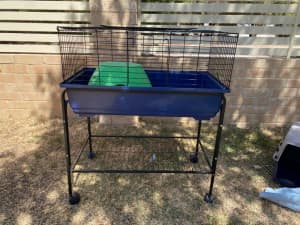 Guinea Pig or Rabbit Cage with Stand