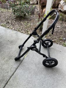 Baby jogger city select pram frame and rear wheels