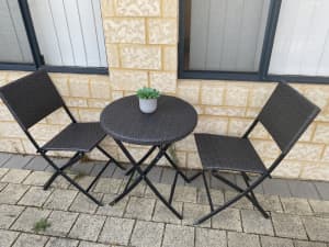 2 seater table and chairs