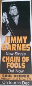 POSTER : Jimmy Barnes released 2000