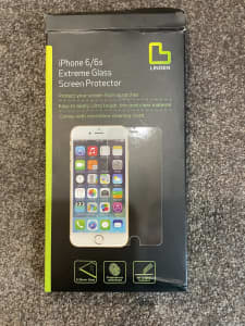 Linden iPhone 6 or 6S Extreme glass screen protector- new in box