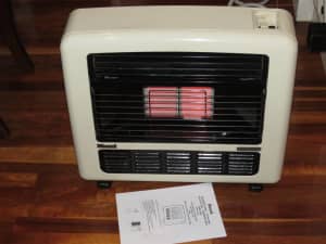 Rinnai Titan Mkii Natural Gas Heater White Serviced Warranty 3m Hose