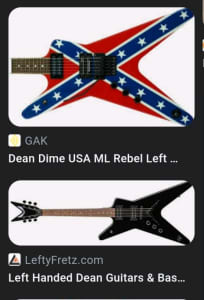 Wanted: Looking for Dean ml Dimebag Left-handed guitars. 