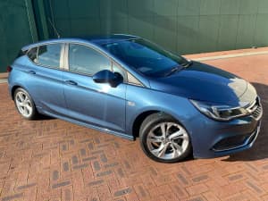 2017 Holden Astra BK MY18 RS Blue 6 Speed Sports Automatic Hatchback