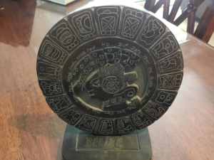 Mayan Stone Calendar (Ixchel figure)