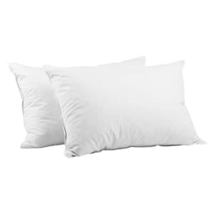 Giselle Bedding Set Of 2 Goose Feather And Down Pillow White