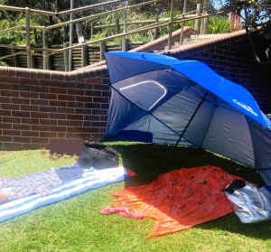Coolaroo Shade Beach Umbrella