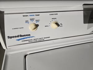 Speed Queen top load washing machine commercial.