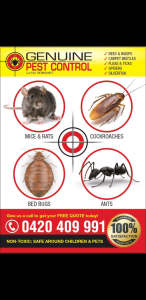 EXPERTS in pest control🪳From $89🕷ALL SUBURBS