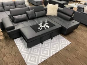 BRAND NEW SOFA BED BLAC/CAN DELIVER 