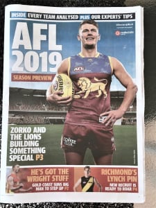 AFL Ultimate Season Preview Aussie Rules Football Zorko Lion 2019