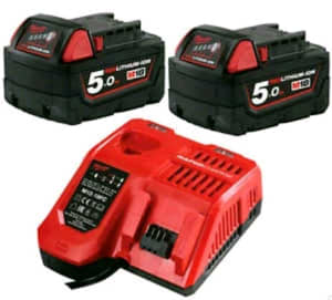 New Milwaukee M12-18FC and 2 x 5amp batteries 