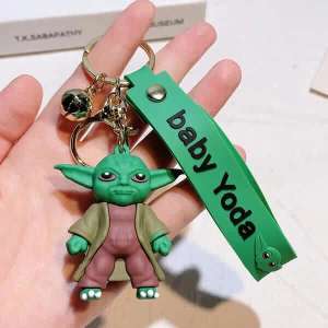 Brand new Baby Yoda Key Ring Keychain Figure Keyring