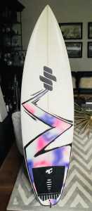 DP Dylan Pearse surfboard