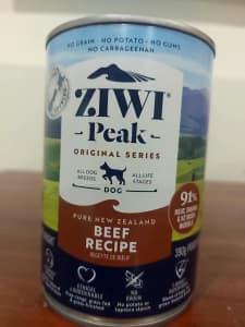 Dog food ZIWI Peak Wet Dog Food Beef 3.9kg 10 x 390gram cans