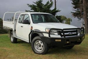 2011 Ford Ranger PK XL White 5 Speed Manual Cab Chassis