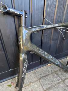 Carbon road bike frame