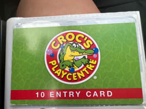 Crocs Playcentre KNOXFIELD 10 Entry Card Pass