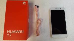 Huawei Y7 TRT-LX2, Dual sim, Unlocked 16Gb/2Gb Ram, Silver, Good Cond